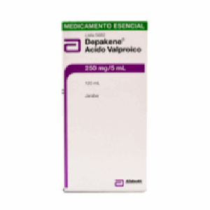 Depakene 250mg/5ml  Jarabe Frasco X 120 Ml - Depakene