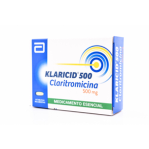 Klaricid 500 Mg Caja X 10 Tabletas Recubiertas - Klaricid