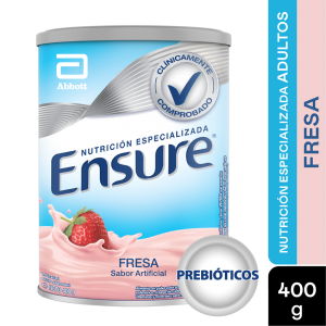 Ensure Prebióticos Sabor Fresa Lata X 400 G - Ensure