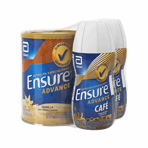 Ensure Advance Sabor Vainilla Lata X 400 G (gratis 2 Ensure Advance Liquido Sabor Cafe X 220 Ml) - Ensure