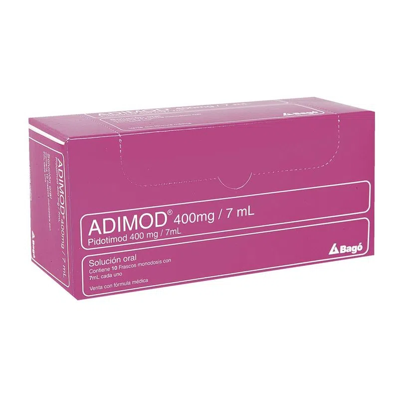 Adimod 400 Mg / 7 Ml Solucion Oral Caja X 10 Frascos - Adimod