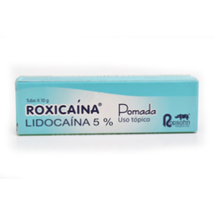 Pomada Roxicaina 5% Tubo X 10 G - Roxicaina