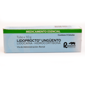 Lidoprocto Unguento Tubo X 10 G - Lidoprocto