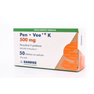 Pen-vee K 500 Mg Caja X 50 Tabletas - Pen-vee  K