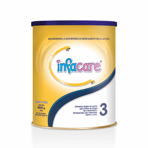 Infacare 3 Leche Vainilla Lata X 800 Gr - Sin Asignar