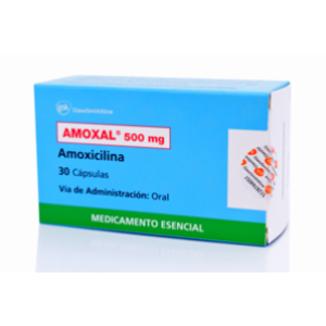 Amoxal 500 Mg Caja X 30 Capsulas. - Amoxal