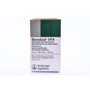 Berodual Hfa Aerosol Dosif X 10 Ml - Berodual