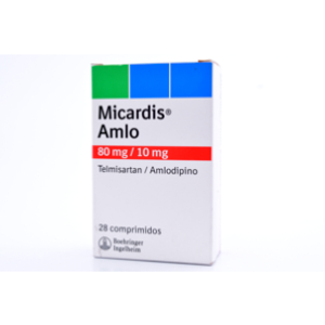 Micardis Amlo 80 / 10 Mg X 28 Comprimidos - Micardis