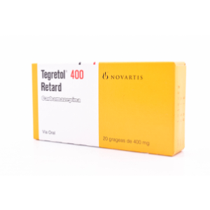 Tegretol Retar 400 Mg Caja X 20 Grageas - Tegretol