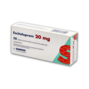 Escitalopram Sandoz 20 Mg Caja X 28 Tabletas Recubiertas - Sandoz