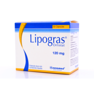 Lipogras 120 Mg Caja X 30 Capsulas - Lipogras