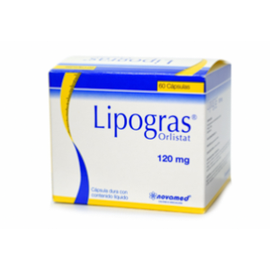 Lipogras 120 Mg Caja X 60 Capsulas Duras Con Contenido Liquido. - Lipogras