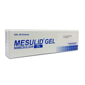 Mesulid Gel 3% Tubo X 40 Gr (192922) - Mesulid