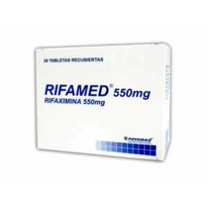 Rifamed 550 Mg Caja X 28 Tabletas Recubiertas - Rifamed