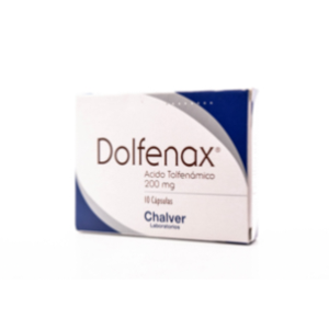 Dolfenax 200 Mg Caja X 10 Capsulas - Dolfenax