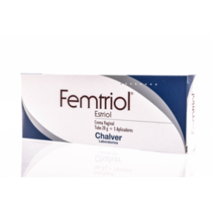 Femtriol Crema Vaginal 0.1% X 20 Gramos + 5 Aplic - Femelin  Ag