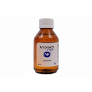 Ambroxol 30mg/5ml Mk Jarabe Adulto Frasco X 120 Ml - Mk