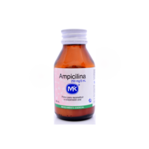 Ampicilina Mk 250 Mg Suspension X 60 Ml - Ampicilina  Mk