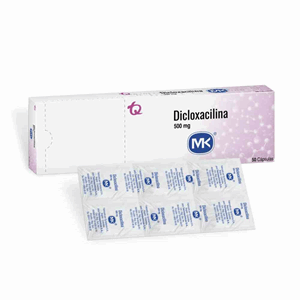 Dicloxacilina Mk 500 Mg Caja X 50 Capsulas - Mk