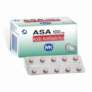 Asa 100 Mg Caja X 100 Tabletas - Asa