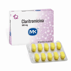 Claritromicina Mk 500 Mg X 10 Tabls - Mk