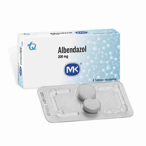 Albendazol Mk 200 Mg X 2 Tabletas - Mk