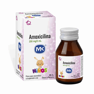 Amoxicilina 250 Mg Suspencion X 45 Ml - Mk