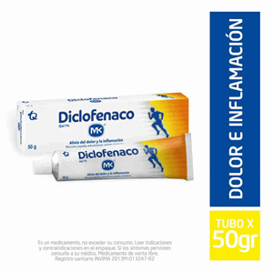 Diclofenaco Mk Gel X 50 Gr - Diclofenaco  Mk