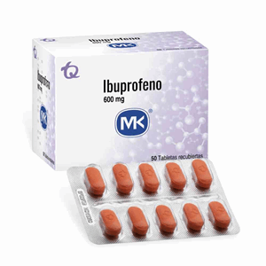 Ibuprofeno Mk 600 Mg Caja X 50 Tabletas - Mk