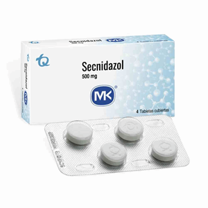 Secnidazol Mk 500 Mg Caja X 4 Tabletas Cubiertas - Secnidazol  Mk