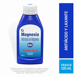 Magnesia Mk Tradicional Suspension Frasco X 120 Ml - Mk