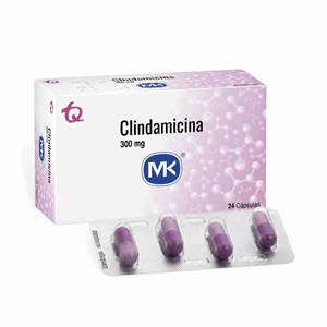 Clindamicina Mk 300 Mg X 24 Capsulas - Mk