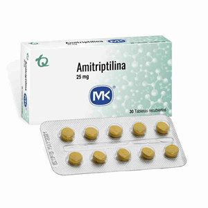 Amitriptilina Mk 25 Mg X 30 Tabletas - Mk