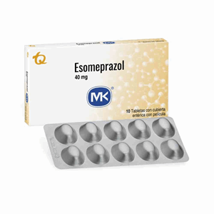 Esomeprazol M-k 40 Mg X 10 Tabletas - Esomeprazol  Mk