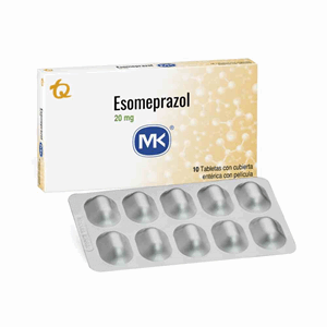 Esomeprazol M-k 20 Mg X 10 Tabletas - Esomeprazol  Mk