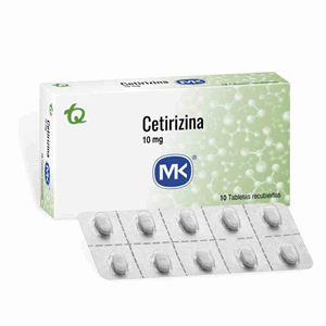 Cetirizina Mk 10 Mg X 10 Tabletas - Mk