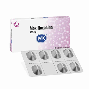 Moxifloxacina Mk 400 Mg X 7 Tabletas - Mk