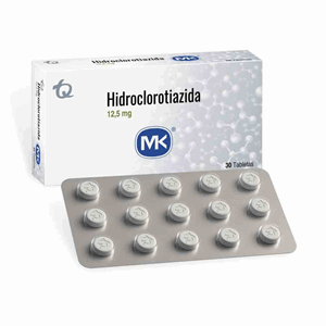 Hidroclorotiazida Mk 12.5 Mg Caja X 30 Tabletas (193722) - Hidroclorotiazida  Laproff