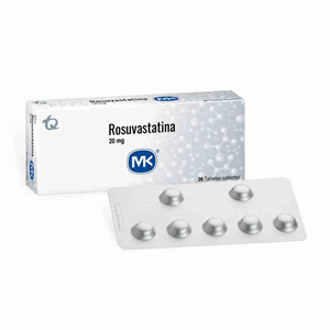 Rosuvastatina Mk 20 Mg X 28 Tabletas Recubiertas - Mk