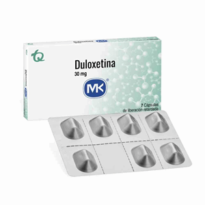 Duloxetina Mk 30 Mg Caja X 7 Capsulas - Mk