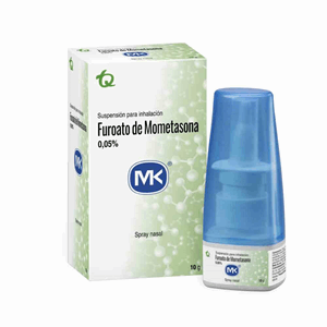 Furoato De Mometasona 0.05% Spray Nasal Frasco X 10 G - Mk