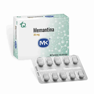 Memantina Mk 20 Mg Caja X 30 Tabletas Cubiertas - Mk