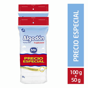 Algodon Zig Zag M-k Pague 100 Gr Lleve 150 Gr. - Zig  Zag