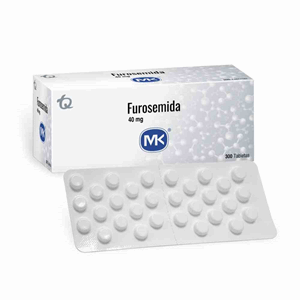 Furosemida Mk 40 Mg Caja X 300 Tabletas  - Mk