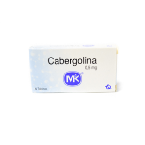 Cabergolina Mk 0.5 Mg Caja X 4 Tabletas - Mk