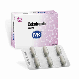 Cefadroxilo Mk 500 Mg Caja X 12 Capsulas - Mk