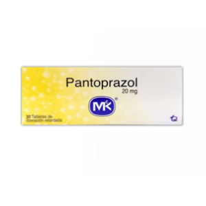 Pantoprazol Mk 20 Mg Caja X 30 Tabletas Cubiertas De Lib Retardada - Pantoprazol  Mk