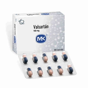 Valsartan Mk 160 Mg Caja X 30 Capsulas - Mk