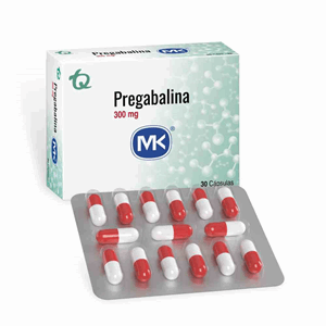 Pregabalina Mk 300 Mg Caja X 30 Capsulas - Sin Asignar