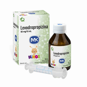 Levodropropizina Mk 60 Mg/10 Ml Sol Oral Fco X 120 Ml C/jeringa Dosificadora - Sin Asignar